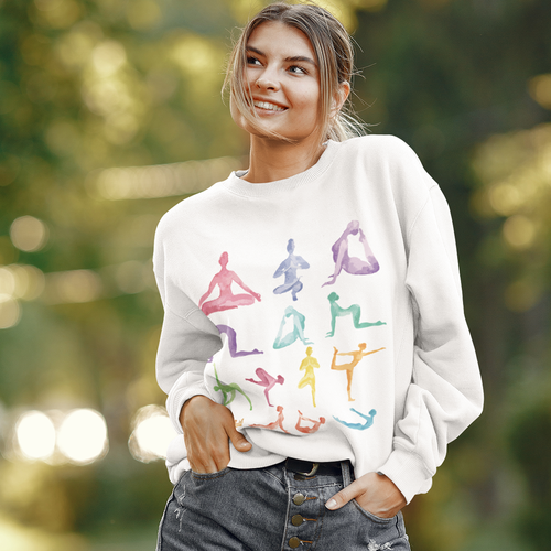 Comfortable Yoga Sweatshirt for Flexibility & Relaxation