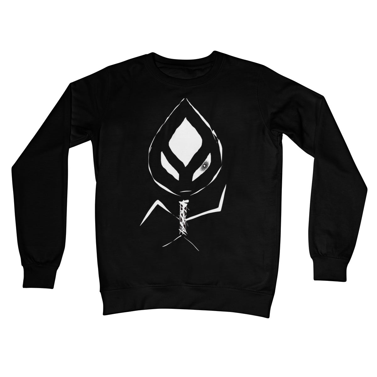 Eye Graphic Crew Neck Sweatshirt