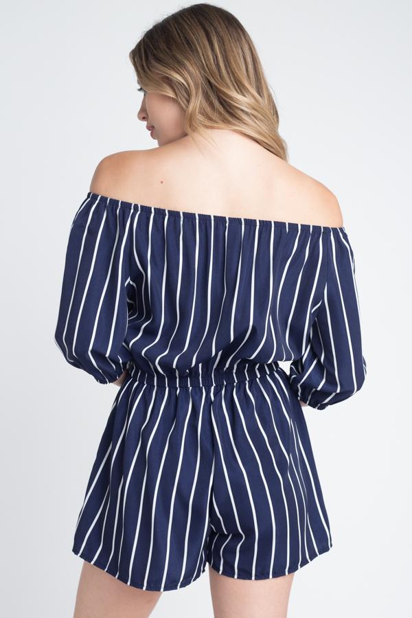 Women's Off Shoulder Romper