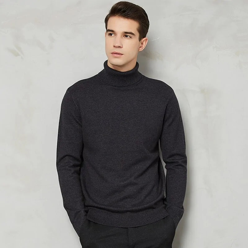 Cozy Turtleneck Sweaters - Stylish & Warm Knit Tops for Fall & Winter