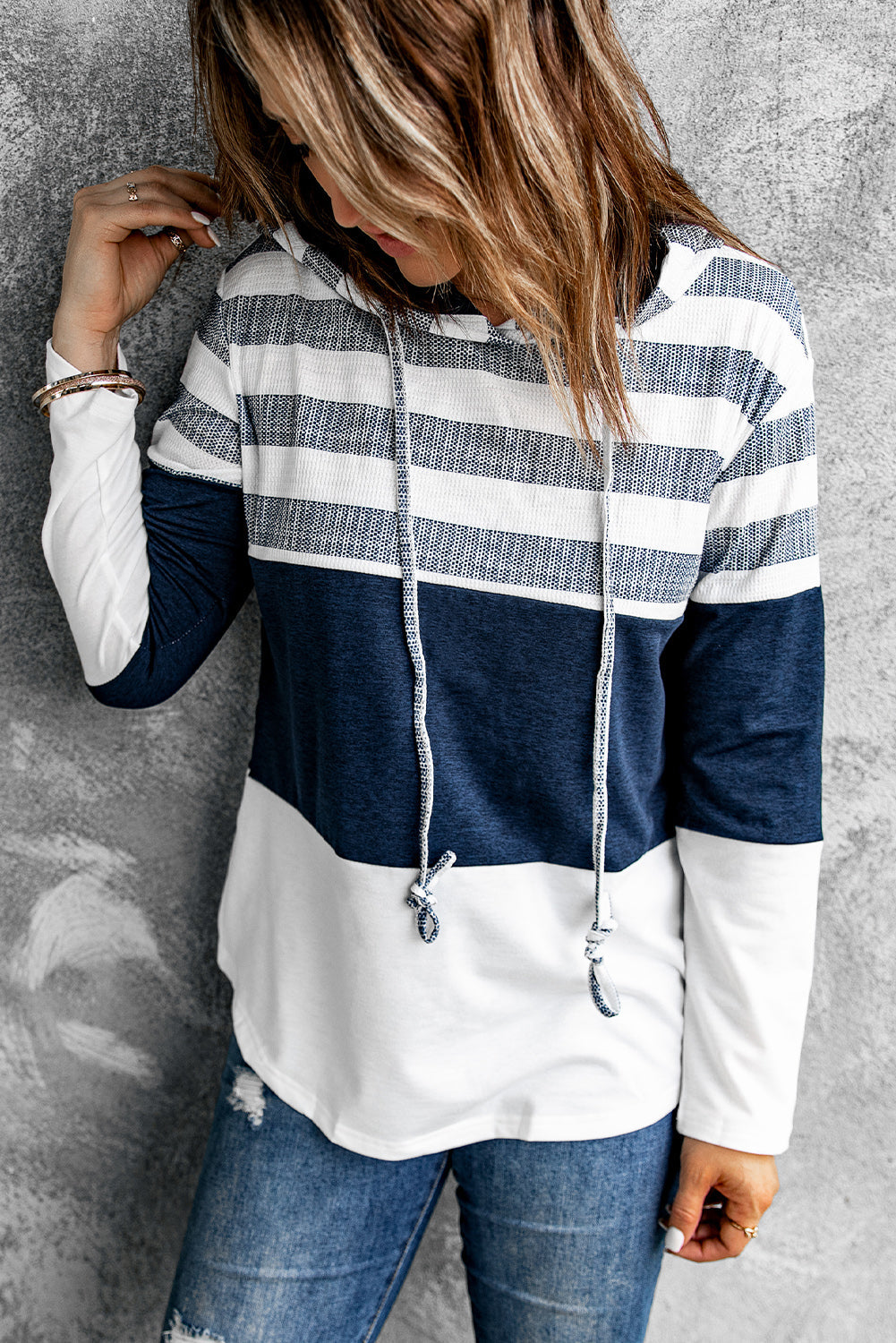 Drawstring Hoodie For Women