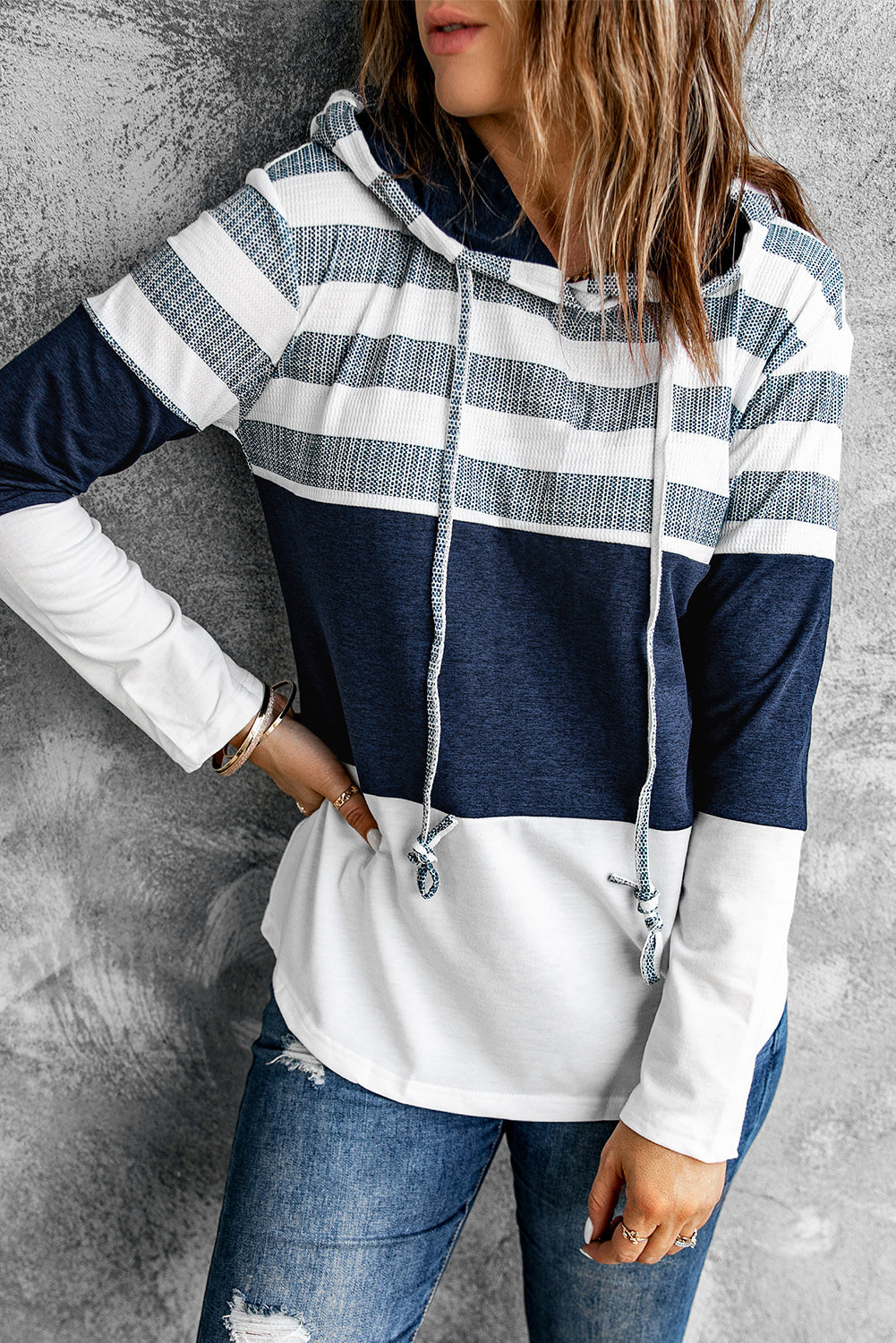 Drawstring Hoodie For Women