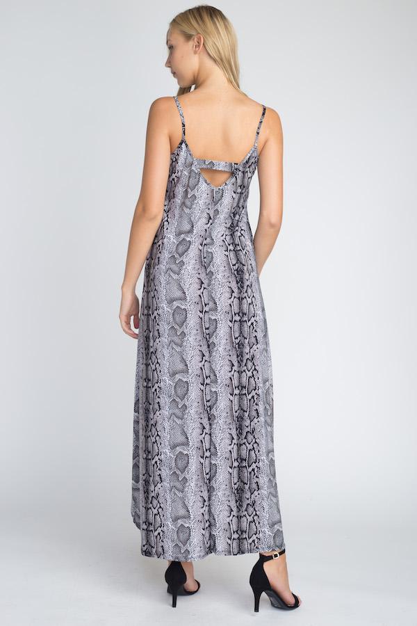 Print Maxi Tank Dress