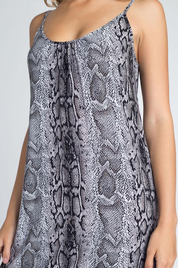 Print Maxi Tank Dress