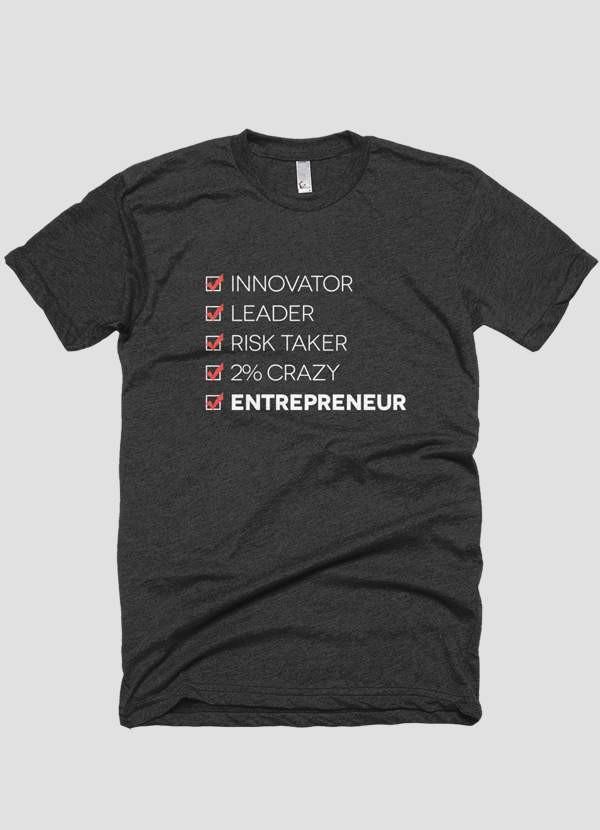 INGREDIENTS OF AN ENTREPRENEUR- Tee