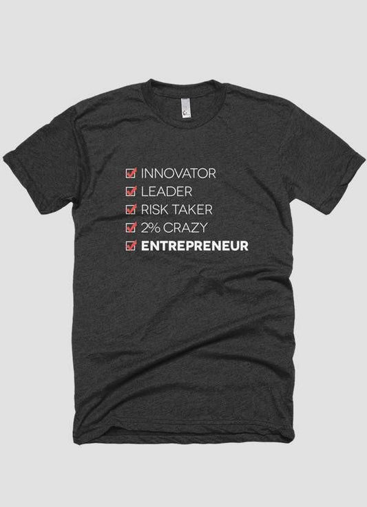 INGREDIENTS OF AN ENTREPRENEUR- Tee