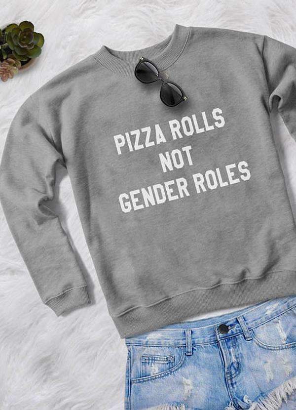 PIZZA ROLLS SWEAT SHIRT