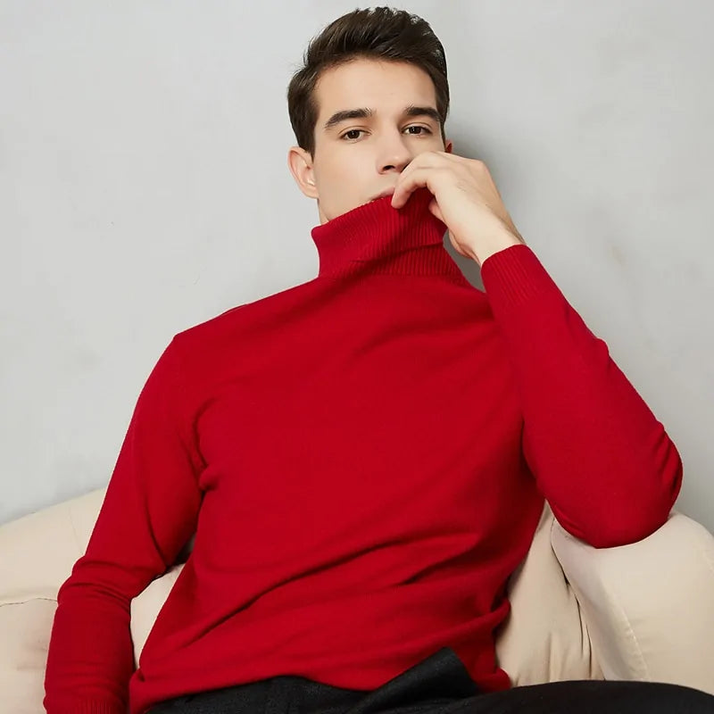 Cozy Turtleneck Sweaters - Stylish & Warm Knit Tops for Fall & Winter